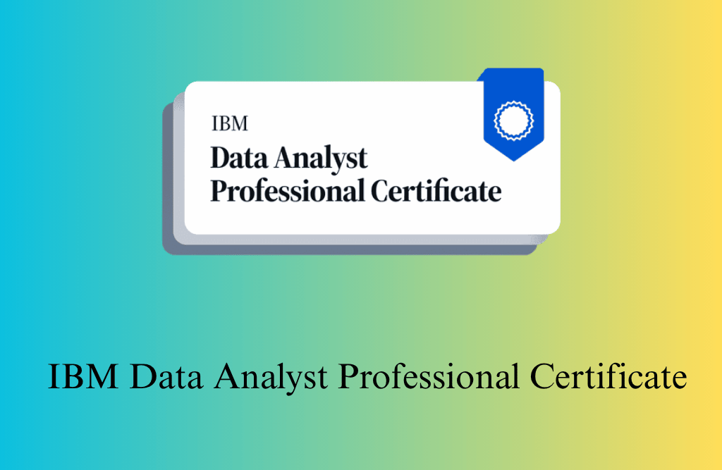 IBM Data Analyst Professional Certificate Training